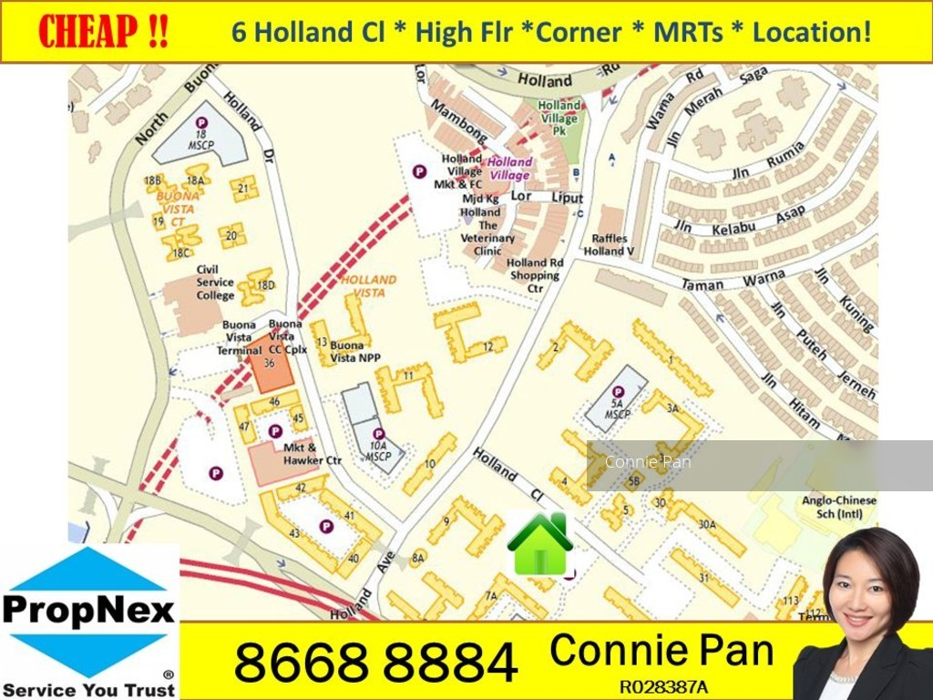 Blk 6 Holland Close (Queenstown), HDB 3 Rooms #111251342